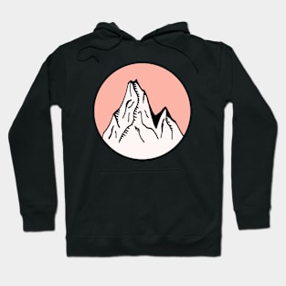 Mountains Sketch V20 Hoodie